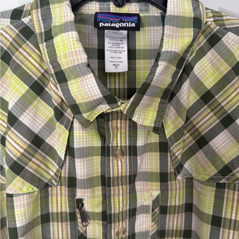 Men Patagonia Fly Fishing Long Sleeve Shirt, XL - Picture 3 of 6